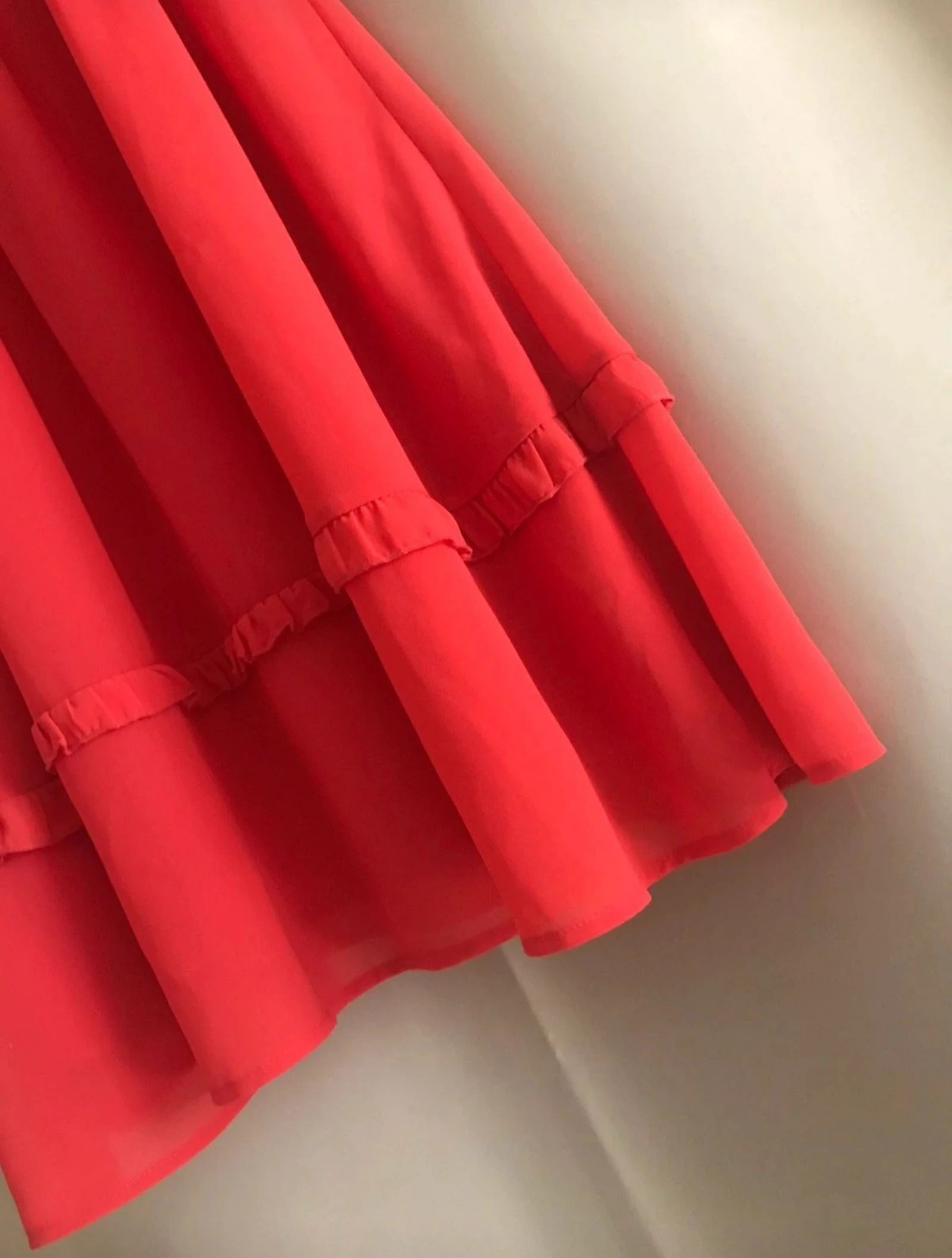 🌺Vestido rojo/naranja fluido H&M – Talla M- Perfecto estado 🌺 – photo 2